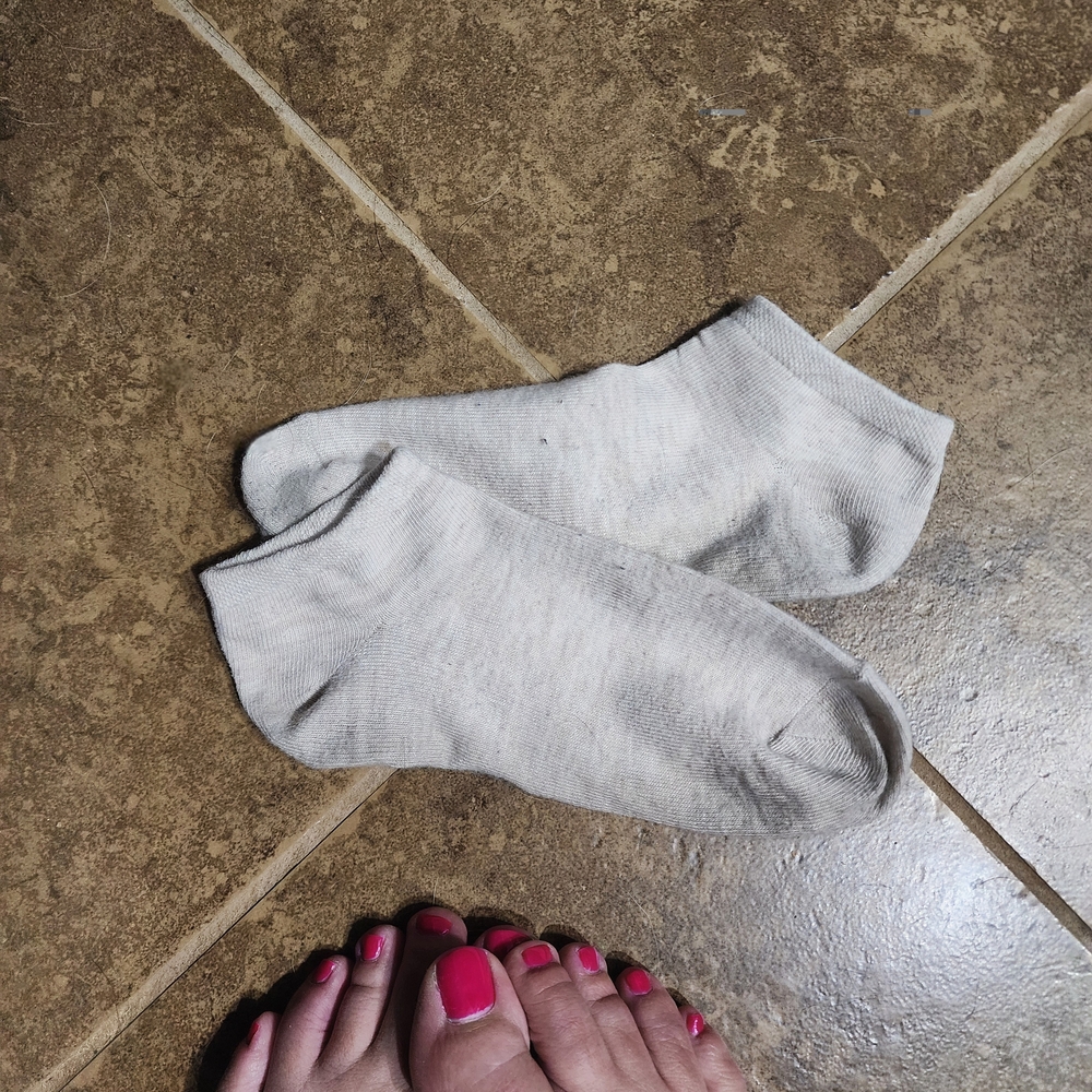 Light Beige Ankle Socks